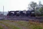 NS power in the yard 